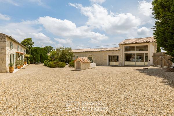 Propriété à la rénovation exceptionnelle mêlant charme et confort