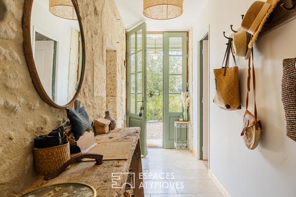 Propriété à la rénovation exceptionnelle mêlant charme et confort