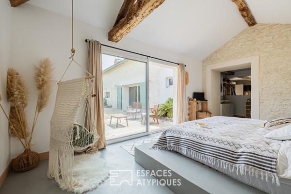 Propriété à la rénovation exceptionnelle mêlant charme et confort