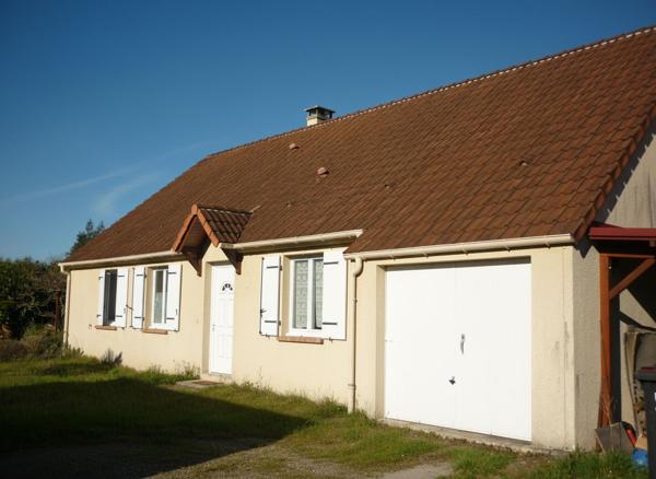 Maison individuelle de plain pied à Vouzon