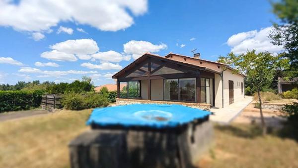 Plain-pied sur les hauteurs de Foulayronnes, secteur calme et recherché
