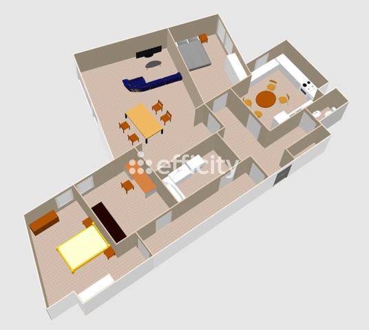 Appartement 5 pièces - 116 m² Exclusivité efficity
