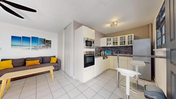 Bel appartement avec un grand jardin, plage a pied