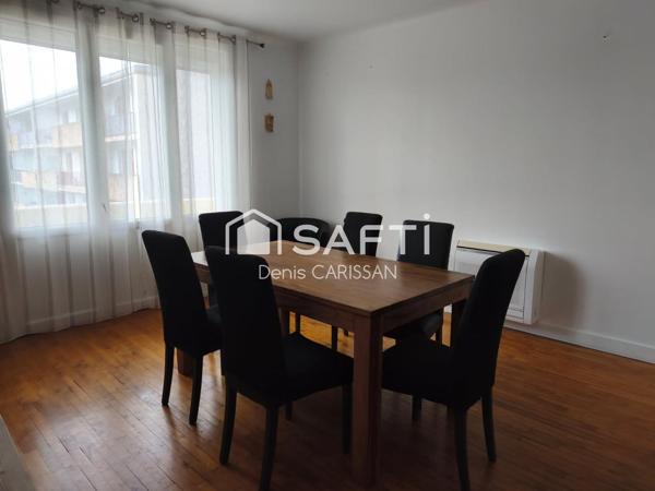 Appartement T2/T3, avec ascenseur + clim...