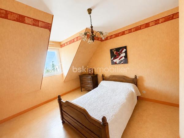 Coup de coeur pour les prestations  de cette maison ! 
Si vous recherchez une maison sur ST PIERRE LA COUR,  spacieuse, entretenue, sans aucun travaux à prévoir à l'intérieur comme à l'extérieur, avec 4 chambres, un bureau et la possibilité de créer une cinquième chambre, je vous invite à lire la suite de cette annonce car j'ai peut-être la maison que vous recherchez ! 
En effet, dès l'entrée sur la propriété, tout est nickel, les enrobés sont faits, les extérieurs sont soignés et quand vous ouvrirez la porte.... la même impression à l'intérieur est immédiate !
Nous commencerons la visite de cette maison de 2003 par une entrée lumineuse de 6m2 avec un placard sous l'escalier de 3m2 vous laissant l'espace nécessaire  pour y ranger manteaux et chaussures. La verrière joliment installée laisse passer la lumière du salon et laisse apercevoir le séjour... 
Nous poursuivrons par le salon-séjour de 40m2 environ ouvert sur la cuisine aménagée et équipée de 12m2 qui peut être fermée par deux portes à galandage. Les deux pièces donnent accès direct sur le jardin. 
Pratique de la cuisine, nous accédons à l'arrière-cuisine aménagée et équipée de 6m2. Et petit plus, si vous souhaitiez une cuisine encore plus spacieuse que celle d'aujourd'hui, vous pourriez l'agrandir sur cette arrière-cuisine, le mur n'est pas porteur. 
Nous poursuivrons la visite du rez-de-chaussée avec un wc indépendant, une chambre parentale composée d'un espace chambre de 13m2 et de sa salle d'eau privative de 4m2. 
Direction l'étage qui distribue un wc indépendant, une vaste salle de bain de 11m2 avec douche et baignoire, les trois autres chambres qui font 17m2, 16m2 avec placard et 12m2 avec placard également. Et ce n'est pas tout, un bureau de 8m2 environ complète l'équipement de cette maison. 
Vous avez besoin encore de plus d'espaces pour une cinquième chambre, une salle de sport, un coin détente ou autre ?  Pas de soucis, un grenier, au même niveau que les chambres, vous y attend et il fait 65m2 ! 
Si certaines tapisseries sont à rafraichir selon vos goûts, tout est très bien entretenu et en très bon état du sol au plafond !
Le DPE de cette maison est en B ! Le mode de chauffage est un chauffage au sol avec pompe à chaleur au rez-de-chaussée mais aussi à l'étage et très rare, il est réversible sur les 2 niveaux ! Et oui, le plancher est chauffant et refroidissant au rez-de-chaussée mais aussi à l'étage ... idéal pour les futures canicules ! 
Toutes les menuiseries sont en double vitrage, alu extérieur et bois intérieur, avec volet roulant. 
Ce n'est pas tout, pratique, la maison est équipée d'une aspiration centralisée au rez-de-chaussée et à l'étage. 
La toiture est en ardoises naturelles, le ravalement de façade a été refait en 2024 et la VMC également. 
Nous poursuivrons avec l'espace stockage, même chose, le garage est parfaitement entretenu et les espaces intéressants. En plus de l'arrière cuisine de 6m2, nous avons également une buanderie de 6m2, un atelier de 8m2, une cave fermée en beton cellulaire sur gravier de 2,50m2 et un double garage de 37m2 avec portes électriques avec le grenier au dessus (64m2). 
Pour finir, nous irons voir les extérieurs. Vous pourrez profiter en toute tranquillité de la parcelle de 830m2 entièrement close et arborée avec sa terrasse ensoleillée. 
Alors, ce descriptif semble cocher plusieurs de vos critères ? Ne tardez pas, appelez moi pour peut-être des renseignements complémentaires ou fixer une visite !
Et n'oubliez pas, Saint-Pierre-La-Cour est une commune dynamique de 2300 habitants avec une école privée, une école publique, un collège privé, un pôle enfance jeunesse, mais aussi, médecins, dentiste, kiné, centre de soins infirmiers, ostéopathes, orthophoniste, psychologue, sage-femme,  pharmacie, infirmières libérales ainsi que de nombreuses infrastructures sportives, des commerces (supérette, boulangerie, boucherie, coiffeurs, bar, etc), avec son accès rapide à l'axe Rennes-Laval et à l'autoroute ainsi que sa gare ferroviaire avec ses arrêts quotidiens.