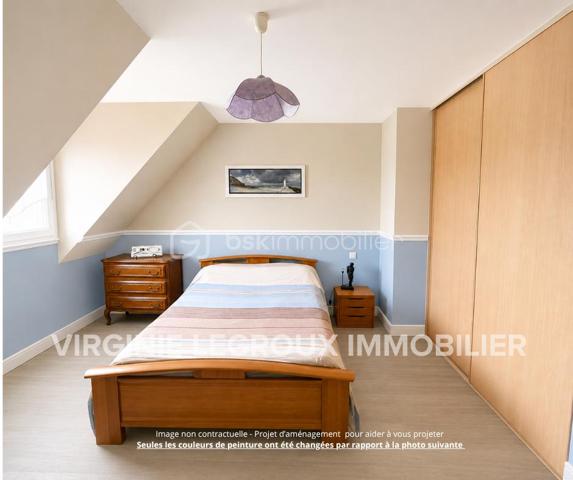 Coup de coeur pour les prestations  de cette maison ! 
Si vous recherchez une maison sur ST PIERRE LA COUR,  spacieuse, entretenue, sans aucun travaux à prévoir à l'intérieur comme à l'extérieur, avec 4 chambres, un bureau et la possibilité de créer une cinquième chambre, je vous invite à lire la suite de cette annonce car j'ai peut-être la maison que vous recherchez ! 
En effet, dès l'entrée sur la propriété, tout est nickel, les enrobés sont faits, les extérieurs sont soignés et quand vous ouvrirez la porte.... la même impression à l'intérieur est immédiate !
Nous commencerons la visite de cette maison de 2003 par une entrée lumineuse de 6m2 avec un placard sous l'escalier de 3m2 vous laissant l'espace nécessaire  pour y ranger manteaux et chaussures. La verrière joliment installée laisse passer la lumière du salon et laisse apercevoir le séjour... 
Nous poursuivrons par le salon-séjour de 40m2 environ ouvert sur la cuisine aménagée et équipée de 12m2 qui peut être fermée par deux portes à galandage. Les deux pièces donnent accès direct sur le jardin. 
Pratique de la cuisine, nous accédons à l'arrière-cuisine aménagée et équipée de 6m2. Et petit plus, si vous souhaitiez une cuisine encore plus spacieuse que celle d'aujourd'hui, vous pourriez l'agrandir sur cette arrière-cuisine, le mur n'est pas porteur. 
Nous poursuivrons la visite du rez-de-chaussée avec un wc indépendant, une chambre parentale composée d'un espace chambre de 13m2 et de sa salle d'eau privative de 4m2. 
Direction l'étage qui distribue un wc indépendant, une vaste salle de bain de 11m2 avec douche et baignoire, les trois autres chambres qui font 17m2, 16m2 avec placard et 12m2 avec placard également. Et ce n'est pas tout, un bureau de 8m2 environ complète l'équipement de cette maison. 
Vous avez besoin encore de plus d'espaces pour une cinquième chambre, une salle de sport, un coin détente ou autre ?  Pas de soucis, un grenier, au même niveau que les chambres, vous y attend et il fait 65m2 ! 
Si certaines tapisseries sont à rafraichir selon vos goûts, tout est très bien entretenu et en très bon état du sol au plafond !
Le DPE de cette maison est en B ! Le mode de chauffage est un chauffage au sol avec pompe à chaleur au rez-de-chaussée mais aussi à l'étage et très rare, il est réversible sur les 2 niveaux ! Et oui, le plancher est chauffant et refroidissant au rez-de-chaussée mais aussi à l'étage ... idéal pour les futures canicules ! 
Toutes les menuiseries sont en double vitrage, alu extérieur et bois intérieur, avec volet roulant. 
Ce n'est pas tout, pratique, la maison est équipée d'une aspiration centralisée au rez-de-chaussée et à l'étage. 
La toiture est en ardoises naturelles, le ravalement de façade a été refait en 2024 et la VMC également. 
Nous poursuivrons avec l'espace stockage, même chose, le garage est parfaitement entretenu et les espaces intéressants. En plus de l'arrière cuisine de 6m2, nous avons également une buanderie de 6m2, un atelier de 8m2, une cave fermée en beton cellulaire sur gravier de 2,50m2 et un double garage de 37m2 avec portes électriques avec le grenier au dessus (64m2). 
Pour finir, nous irons voir les extérieurs. Vous pourrez profiter en toute tranquillité de la parcelle de 830m2 entièrement close et arborée avec sa terrasse ensoleillée. 
Alors, ce descriptif semble cocher plusieurs de vos critères ? Ne tardez pas, appelez moi pour peut-être des renseignements complémentaires ou fixer une visite !
Et n'oubliez pas, Saint-Pierre-La-Cour est une commune dynamique de 2300 habitants avec une école privée, une école publique, un collège privé, un pôle enfance jeunesse, mais aussi, médecins, dentiste, kiné, centre de soins infirmiers, ostéopathes, orthophoniste, psychologue, sage-femme,  pharmacie, infirmières libérales ainsi que de nombreuses infrastructures sportives, des commerces (supérette, boulangerie, boucherie, coiffeurs, bar, etc), avec son accès rapide à l'axe Rennes-Laval et à l'autoroute ainsi que sa gare ferroviaire avec ses arrêts quotidiens.