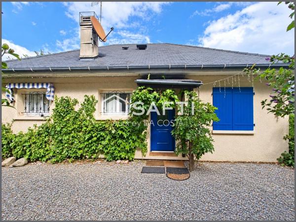 MAISON AVEC VUE DÉGAGÉE, JARDIN ARBORÉ ET ESPACES EN REZ-DE-JARDIN