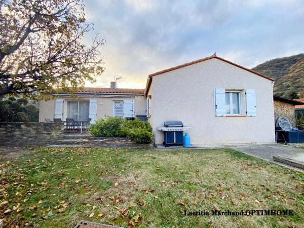 Maison 4 faces de plain pieds proche Prades (66)
