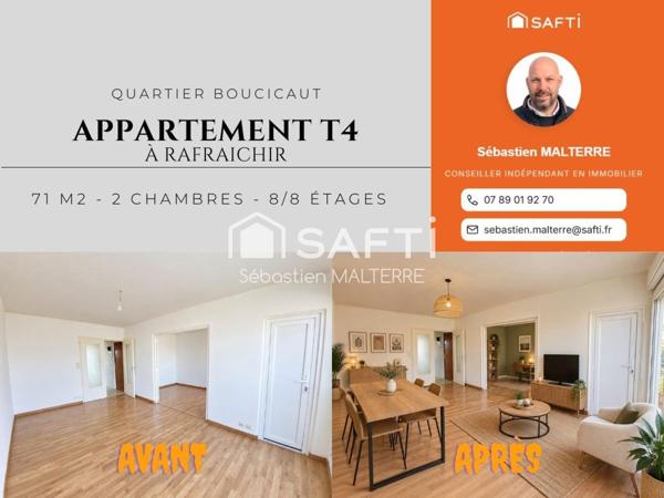 Chalon sur Saône - Quartier Boucicaut - T4