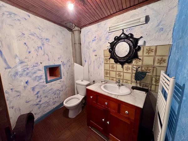 Grande Maison de bourg, 132 m2, 3 chambres, village médiéval