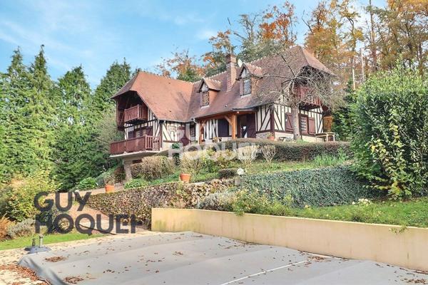 10 km de Bernay, magnifique propriété avec vue imprenable sur la vallée