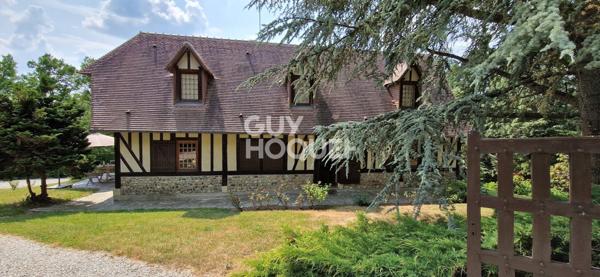 10 km de Bernay, magnifique propriété avec vue imprenable sur la vallée