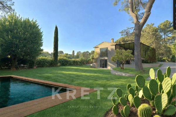 Maison rénovée à 5 mn du centre ville d’Aix-en-Provence, au cœur du très prisé site des Pinchinats