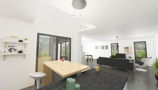 Terrain + Maison à vendre 5 pièces - 115 m²