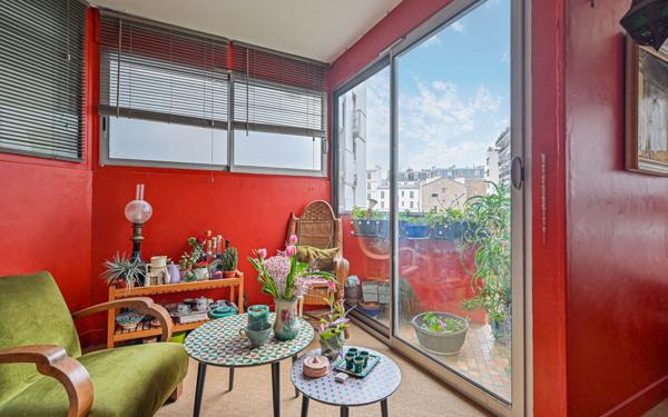 Appartement à vendre    3 pièces • 68 m2 Paris 20