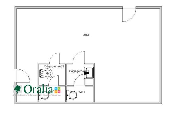 Local commercial · Location Paris (75003) 67m²