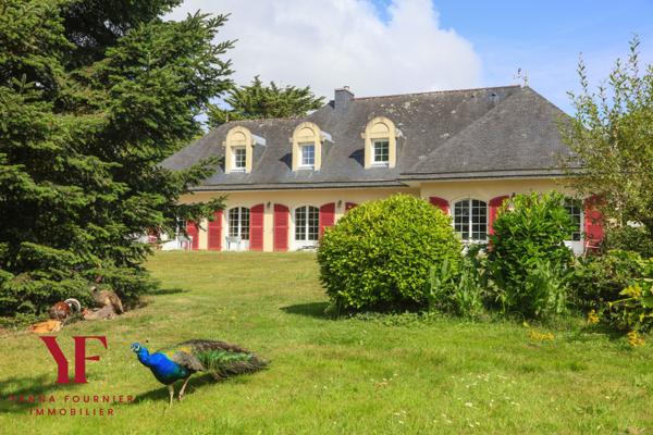 Dirinon (29460) Propriété de charme avec parc de 1,6 hectare – Dirinon – Aux portes de Brest