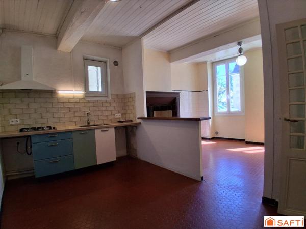 Maison en pierre 103m2 sur parcelle 250m2