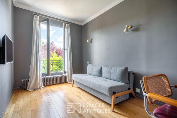 Maison de maître du XIXème sur les bords de Marne à Créteil village