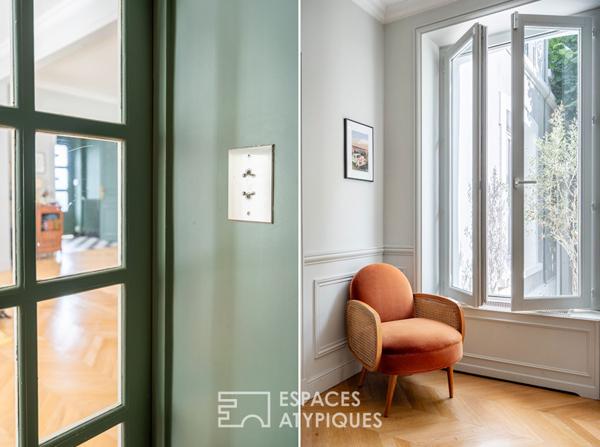 Maison de maître du XIXème sur les bords de Marne à Créteil village