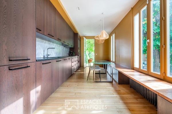 Maison de maître du XIXème sur les bords de Marne à Créteil village