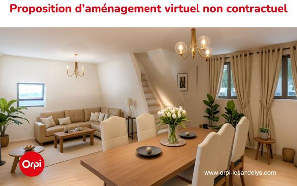 Appartement à vendre    5 pièces • 87 m2 Les Andelys