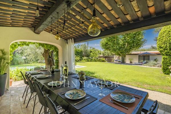 Mas provençal rénové à louer à Mougins - 4 chambres + annexe - Domaine privé
