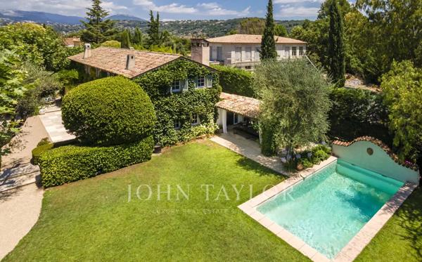Mas provençal rénové à louer à Mougins - 4 chambres + annexe - Domaine privé