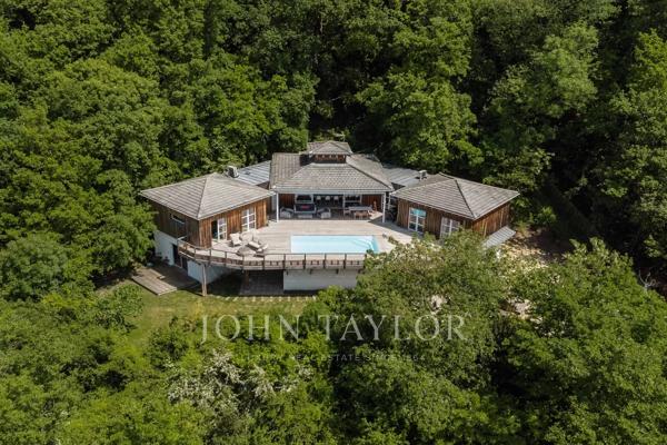 Maison contemporaine - Vue panoramique - Bouliac - John Taylor Bordeaux