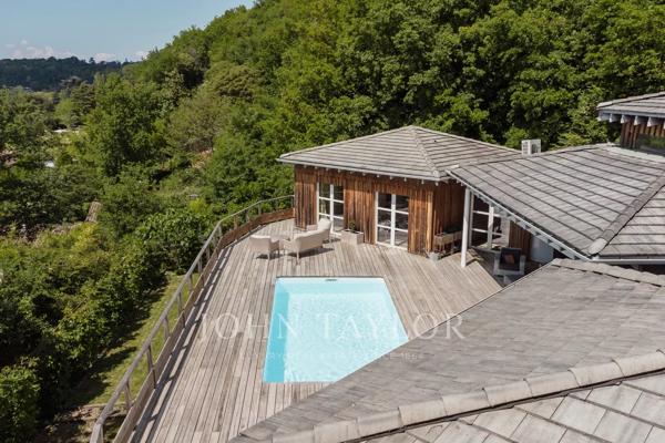 Maison contemporaine - Vue panoramique - Bouliac - John Taylor Bordeaux