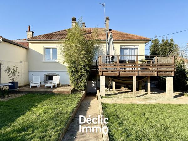 Vente maison rénovée Saint benoit, 120m² 6 pièces 273 000€ avec garage
