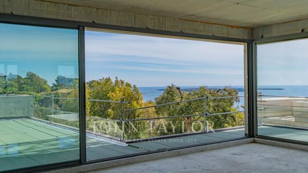 Villa neuve contemporaine avec vue mer panoramique – Croix des Gardes
