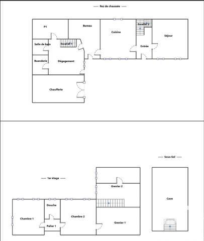 Maison à vendre 4 pièces 125 m² Vaudeurs
