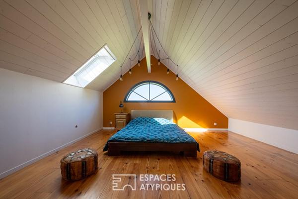 Villa contemporaine en bois et son domaine équestre d’exception