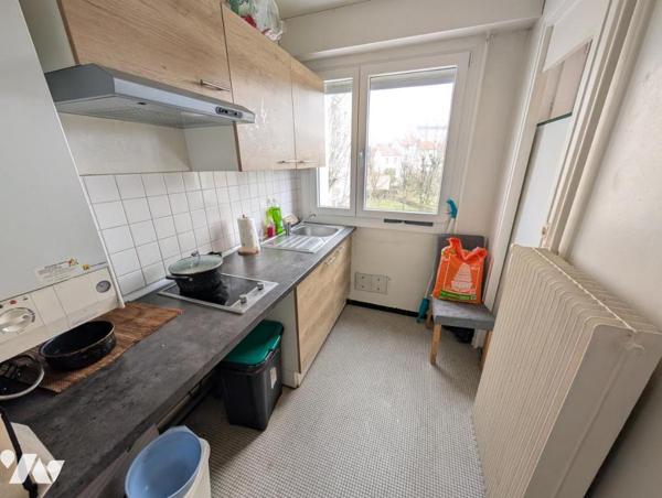 Appartement T1 à Villers-lès-Nancy – Investissement locatif avec cave et parking