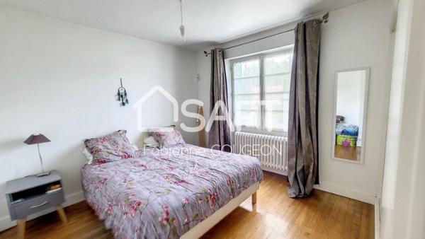 Maison 75 m² env sur 400 m² env de terrain, 3  chambres , sous sol aménageable