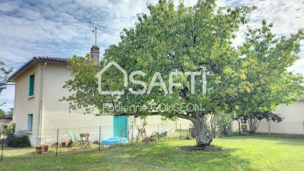 Maison 75 m² env sur 400 m² env de terrain, 3  chambres , sous sol aménageable