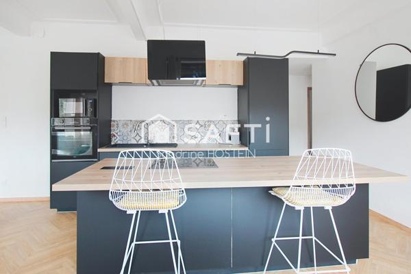 Bel appartement rénové de 88m2 avec garage, grenier, remise et jardinet