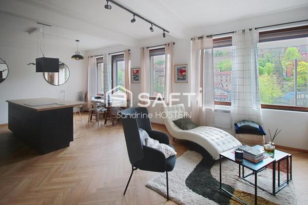 Bel appartement rénové de 88m2 avec garage, grenier, remise et jardinet