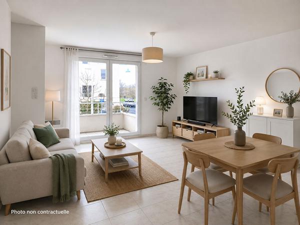 Appartement Tours 2 pièce(s) 49.97 m2
