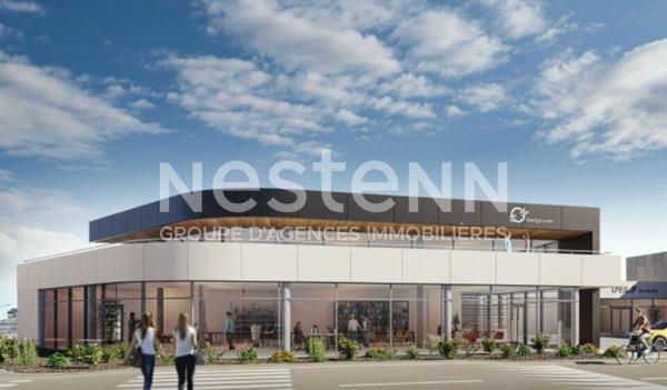 A VENDRE Local commercial de 376m2 sur Vannes Ouest