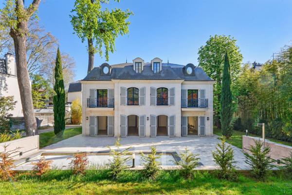 MAISONS-LAFFITTE – PARC – MAISON D’ARCHITECTE AVEC PISCINE - 3 700 000€