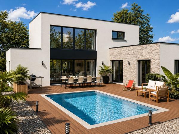 Terrain + Maison à vendre 5 pièces - 170 m²