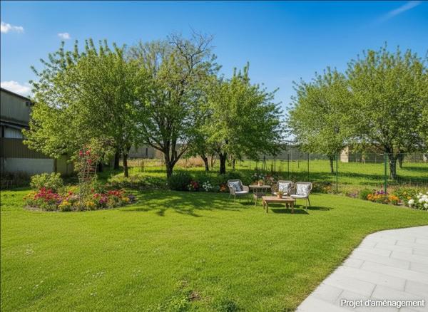 Ancien corps de ferme rénové avec dépendances