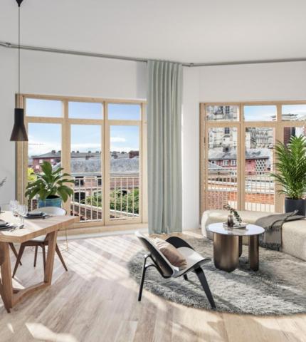 Appartement 4 pièce(s)  84m²