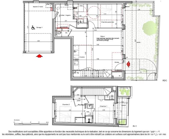 Appartement à vendre 4 pièces 77 m² Saint-Gilles-Croix-de-Vie