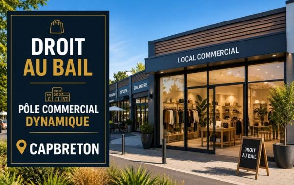 Vente Activité commerciale DROIT AU BAIL TOUTES ACTIVITÉS Capbreton