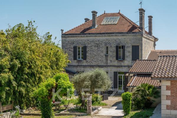 Maison de maître avec gîte et chambres d'hôtes à 40' de Bordeaux