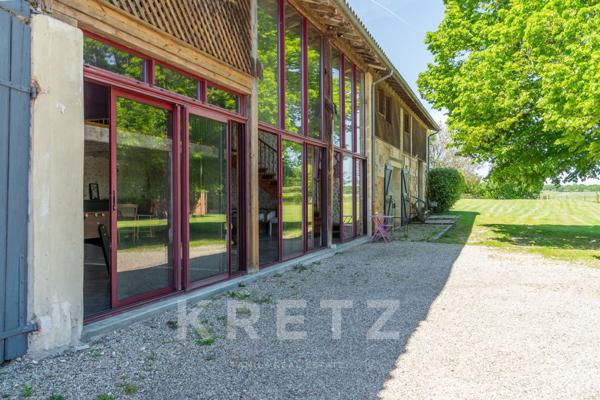 Maison de maître avec gîte et chambres d'hôtes à 40' de Bordeaux