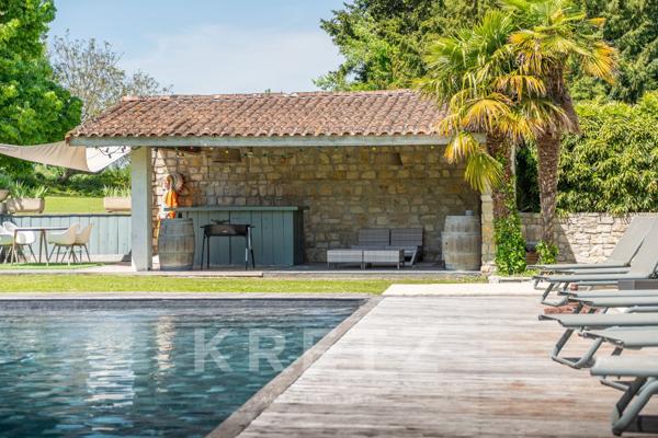 Maison de maître avec gîte et chambres d'hôtes à 40' de Bordeaux